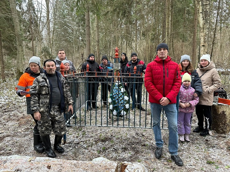 В минувшие выходные работники СЛД Дно-Псковское филиала «Северо-Западный» ООО «ЛокоТех Сервис» приняли участие в памятном мероприятии.
